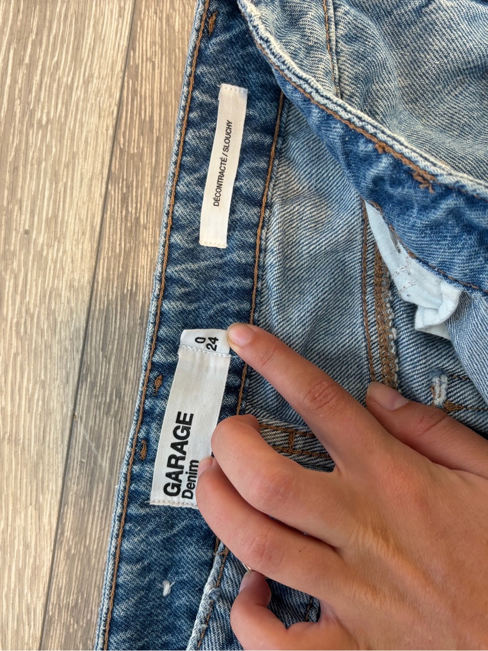 garage slouchy jeans - Picture 2 of 2